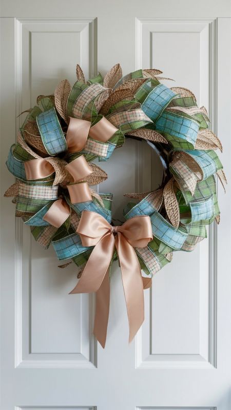 Spring time Floral Wreath